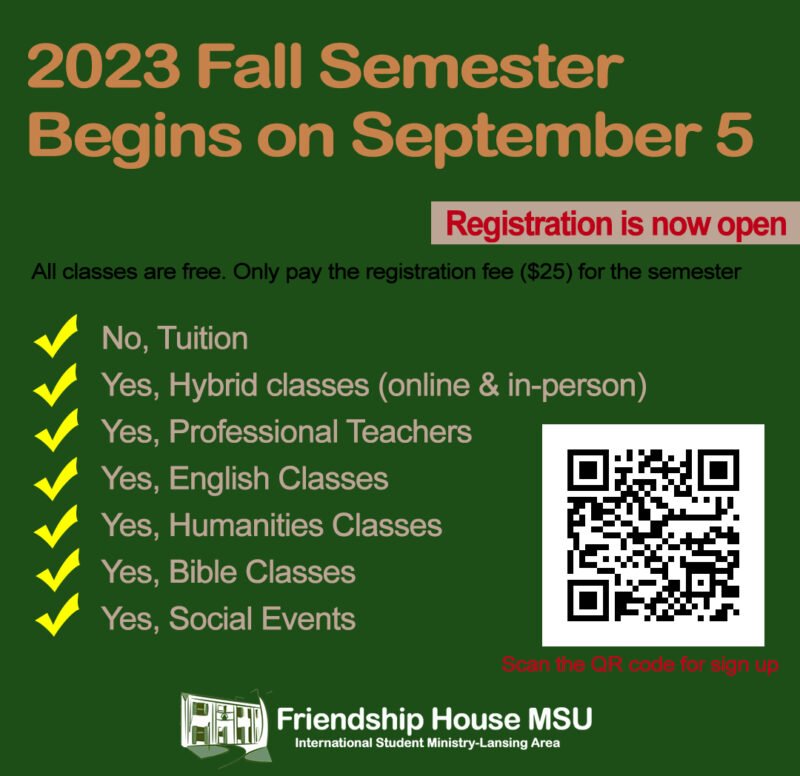 All Classes FRIENDSHIPHOUSE MSU