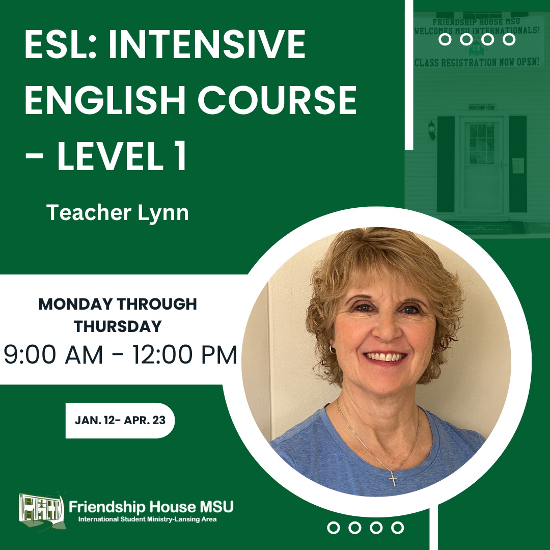 ESL: First Steps English – FRIENDSHIPHOUSE MSU